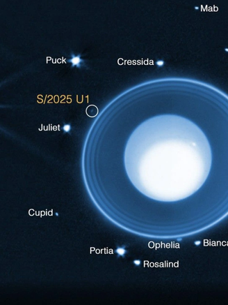 Phát hiện mặt trăng mới toanh của sao Thiên Vương