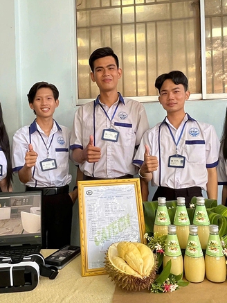 Khi hạt sầu riêng trở thành nước giải khát