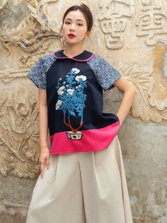 Thêu tay trở lại - bí quyết nâng tầm phong cách công sở mùa thu