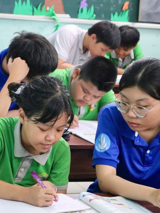 Lớp học hè đầy ắp yêu thương