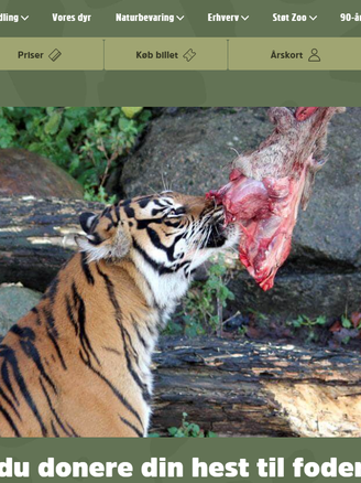 Sở thú Đan Mạch xin thú cưng để nuôi thú ăn thịt