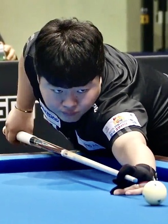Thần đồng billiards Hàn Quốc liên tục tung sê-ri để vô địch: Tái ngộ Trần Quyết Chiến