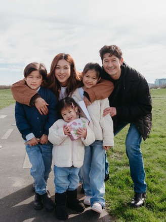 Cuộc sống hạnh phúc của Chung Gia Hân bên chồng bác sĩ