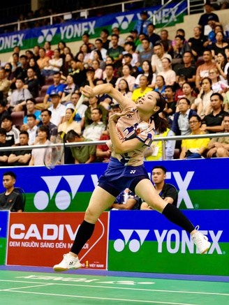 Lịch thi đấu giải cầu lông Việt Nam mở rộng hôm nay: Khó cản Nguyễn Thùy Linh