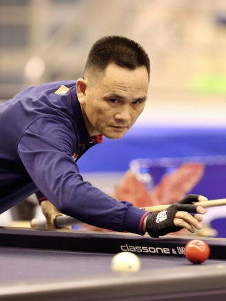 Billiards: Tung sê-ri lớn, cơ thủ Việt Nam liên tiếp đánh bại cao thủ Thổ Nhĩ Kỳ
