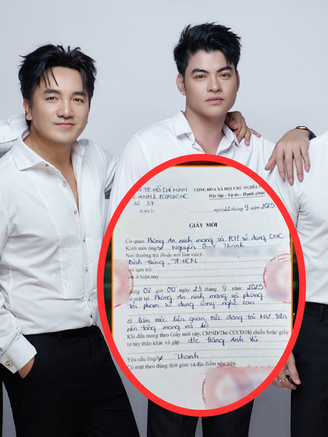 Công an mời nhóm nhạc có Ưng Hoàng Phúc, Khánh Phương... làm việc