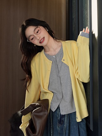 Thời trang giao mùa không thể thiếu áo cardigan