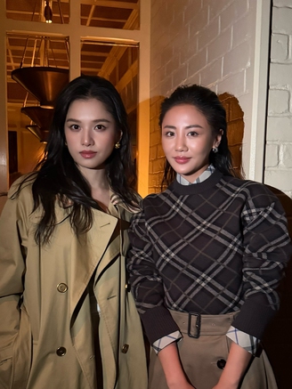 Văn Mai Hương gặp gỡ Trương Tịnh Nghi, Seungmin… tại London Fashion Week