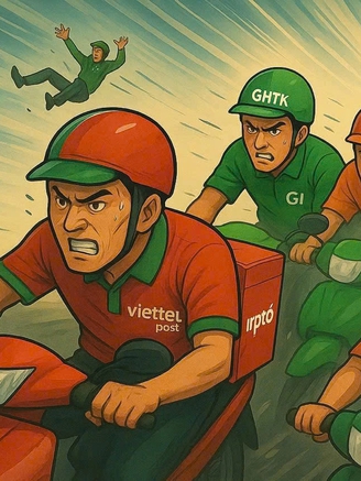 Giao hàng nhanh - cuộc chơi ngày càng khốc liệt