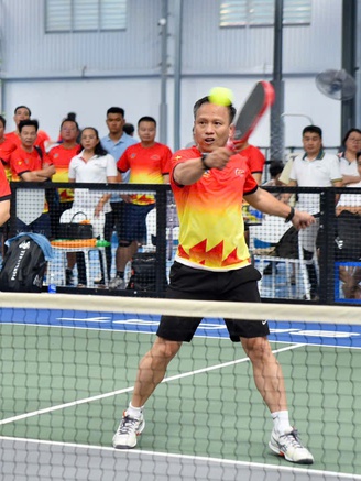 Sôi nổi giải pickleball TAND TP.HCM mở rộng 2025