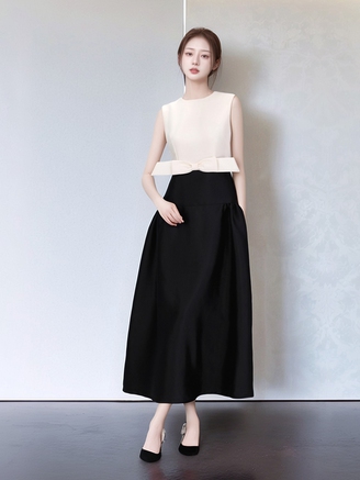 Hóa quý cô cổ điển với sắc trắng, đen sang trọng