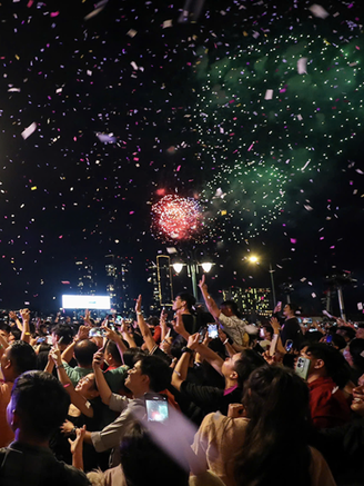 Sự kiện giao thừa 2026 ở TP.HCM nhận 2 kỷ lục Việt Nam