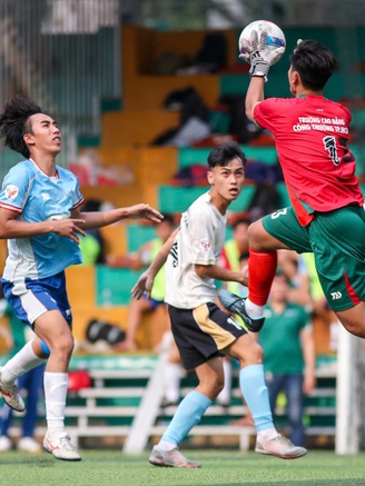 Trường ĐH Quản lý Công nghệ TP.HCM 1-1 Trường CĐ Công thương TP.HCM: Bất phân thắng bại