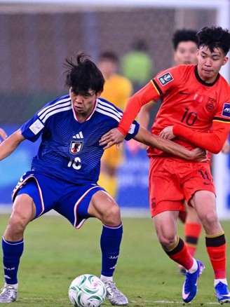 U.23 Trung Quốc 0-4 U.23 Nhật Bản, VCK châu Á 2026: Bảo vệ ngôi vương thuyết phục