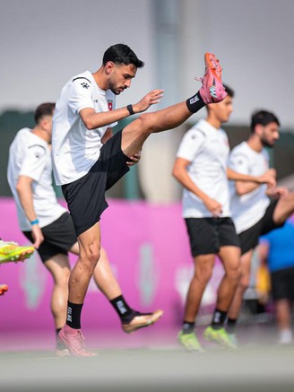 U.23 Jordan tập cực nặng trước trận đại chiến U.23 Việt Nam, sẵn sàng chơi pressing đè bẹp đối thủ