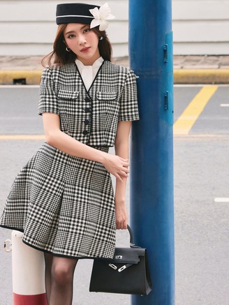 Diện set đồng bộ, nàng đẹp từ công sở đến đường phố