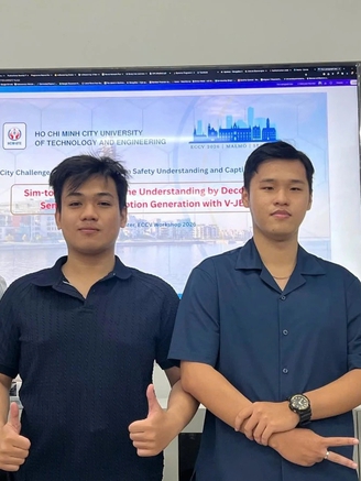 3 sinh viên cơ khí giành cú đúp giải thưởng tại đấu trường AI quốc tế