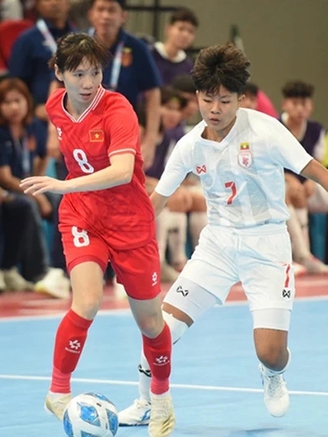 Việt Nam 5-2 Myanmar, giải futsal nữ Đông Nam Á 2026: Cú lội ngược dòng ngoạn mục
