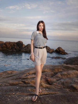 Áo polo tôn nét giao thoa giữa cổ điển và hiện đại