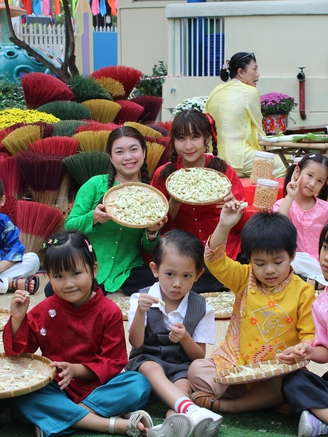 Trước kỳ nghỉ Tết Nguyên đán 2026: Trường học TP.HCM nhộn nhịp hội xuân