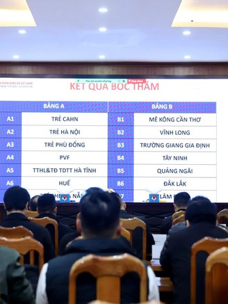 Chính thức xác định bảng đấu giải hạng nhì quốc gia 2026: Hấp dẫn, cực khó đoán!