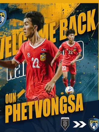 Trường ĐH Lào mang quân 'khủng' đá TNSV quốc tế: 4 cầu thủ đấu U.23 Việt Nam