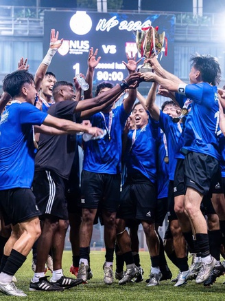 Đội bóng ĐH Quốc gia Singapore: Khi nhà vô địch đi tìm thử thách