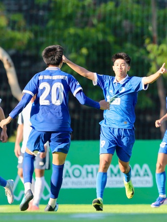 Trường ĐH Nha Trang 2-0 Trường ĐH Lào: Cú sốc đầu tiên