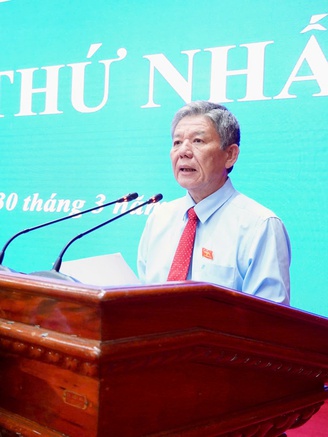 100% đại biểu bầu ông Ngô Chí Cường làm Chủ tịch HĐND tỉnh Đồng Tháp