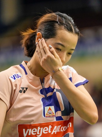 Nguyễn Thùy Linh nếm trải nỗi buồn thua cuộc ở giải cầu lông All England Open