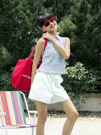 Thoải mái xuống phố với quần shorts cạp cao