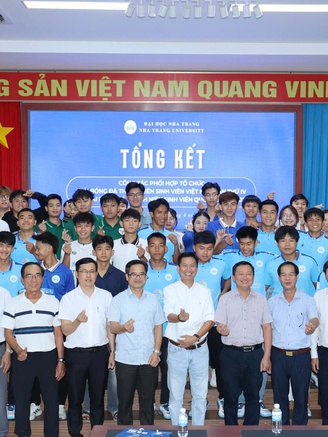 Trường ĐH Nha Trang khép lại giải TNSV THACO cup 2026, ngày tổng kết giàu cảm xúc