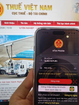 Hỗ trợ người bị khai khống thu nhập trên eTax Mobile