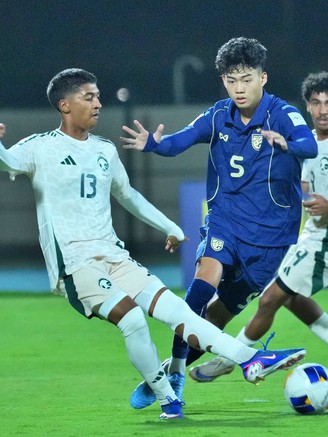 U.17 Thái Lan thua Ả Rập Xê Út, bị loại ngay vòng bảng châu Á