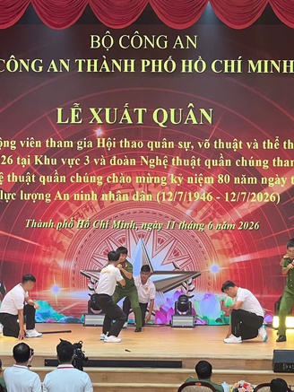 Công an TP.HCM quyết tâm đạt thành tích cao ở giải thể thao, văn nghệ lớn

