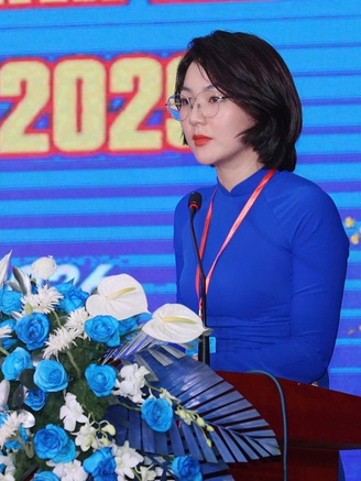 Chị Tô Thị Tuyết Ngân giữ chức Chủ tịch Hội Liên hiệp thanh niên tỉnh Khánh Hòa