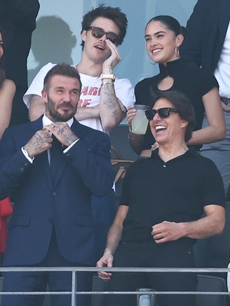 Tom Cruise, David Beckham cùng loạt sao hạng A xem chung kết World Cup