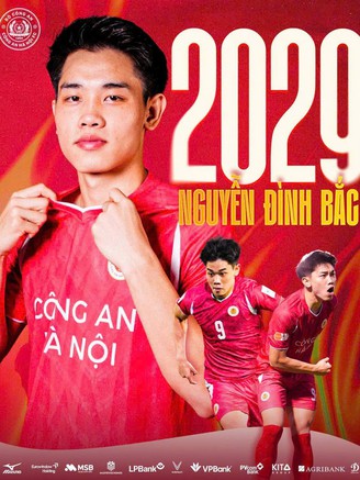 Đình Bắc tiếp tục ở lại CLB CAHN: Hợp đồng 3 năm, yên tâm cống hiến
