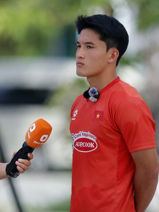 Sao trẻ U.23 Ngọc Mỹ khát khao được thầy Kim trao suất đá chính đội tuyển Việt Nam