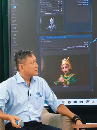 Phim cải lương trắng đen được AI 'hồi sinh' như thế nào?