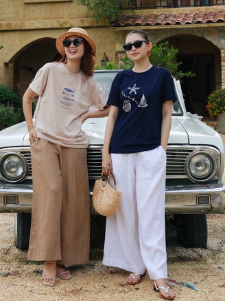 T-shirt đa phong cách cho những ngày nắng hạ