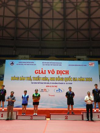 CAND - T&T thống trị giải bóng bàn trẻ, HLV Vũ Mạnh Cường chỉ ra nền tảng thành công