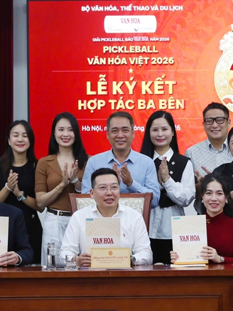 MC Minh Tiệp và dàn nghệ sĩ nổi tiếng tham gia giải pickleball Văn hóa Việt