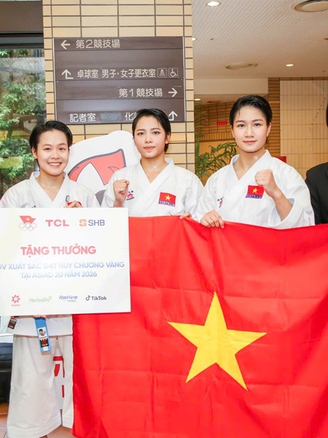 Bộ trưởng Lâm Thị Phương Thanh chỉ đạo thưởng nóng 200 triệu đồng cho kata nữ Việt Nam giành HCV ASIAD