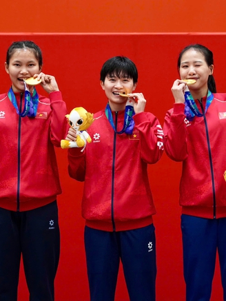 Trận chung kết đặc biệt giành HCV ASIAD sau 20 năm của cầu mây đôi nữ Việt Nam