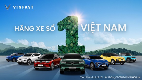 VinFast chiếm thị phần số 1 Việt Nam- Ảnh 1. VinFast chiếm thị phần số 1 Việt Nam- Ảnh 1.