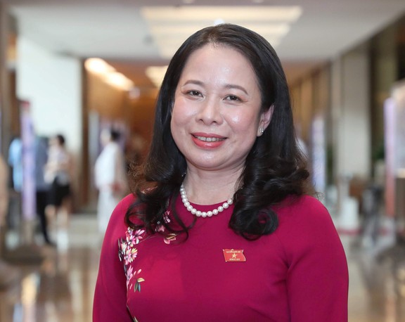 Bà Võ Thị Ánh Xuân làm quyền Chủ tịch nước- Ảnh 1.