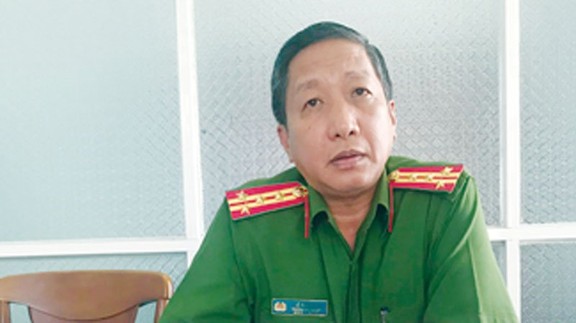 Ông Lê Văn Mót, cựu Trưởng Công an TP.Phú Quốc, cựu Trưởng phòng Cảnh sát PCCC - Cứu hộ Cứu nạn Công an tỉnh Kiên Giang