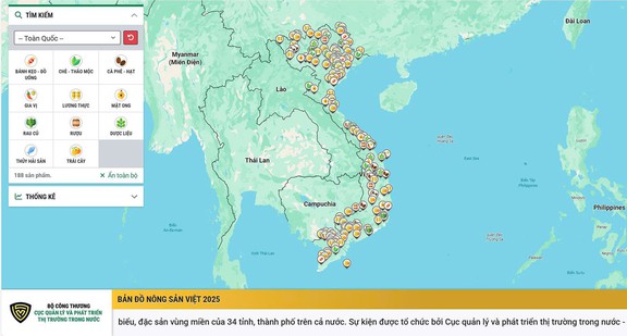 Bản đồ nông sản Việt sắp công bố có gì …