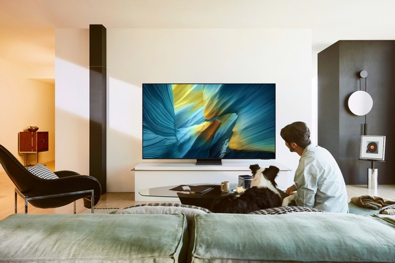 Samsung OLED S95F được vinh danh TV của năm 2025 trong bảng xếp hạng TechRadar - Ảnh 1. Samsung OLED S95F được vinh danh TV của năm 2025 trong bảng xếp hạng TechRadar - Ảnh 1.